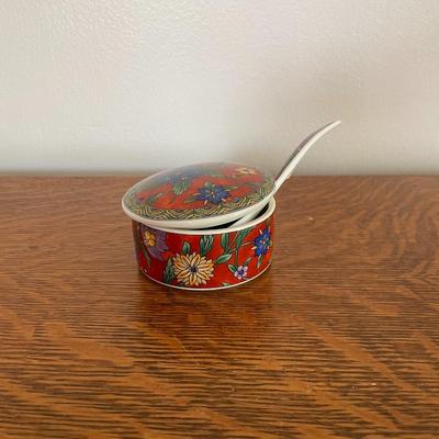 Vintage Japanese Porcelaine Sugar Bowl