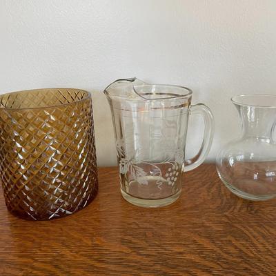 Lot of Glass Decorative Items