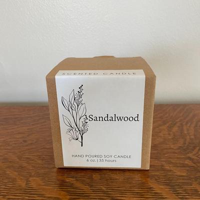 Sandalwood Soy Candle
