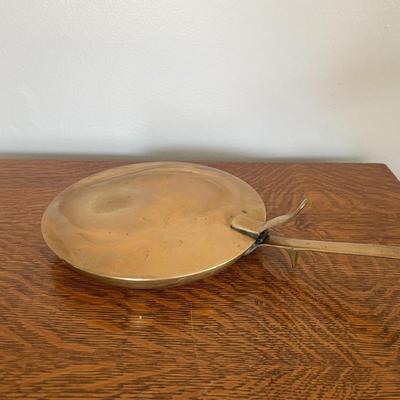 Vintage Brass Silent Butler Ashtray