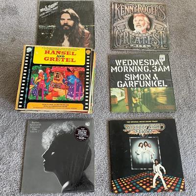 Lot of Assorted Vinyl Records