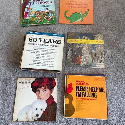 Lot of Assorted Vinyl Records