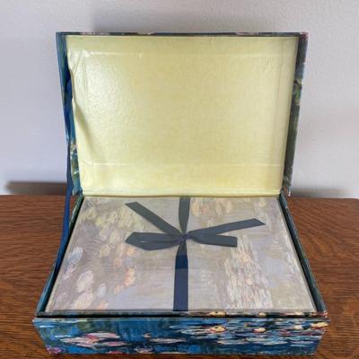 The Impressionist Stationery Box 1998 Watercolors Paper Notlets and Envelopes