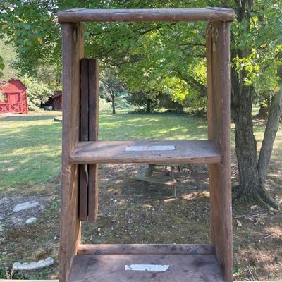 Sale Photo Thumbnail #201: Vintage wooden ladder.