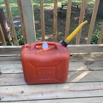 Red Gas Tank