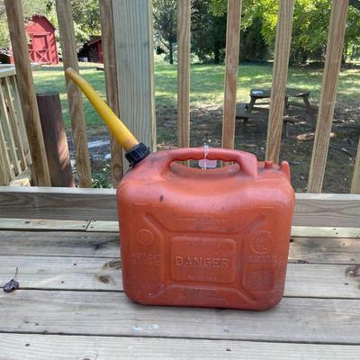 Red Gas Tank