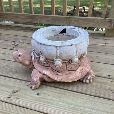 Turtle Plant/Garden Planter Pot and Sculpture Statue