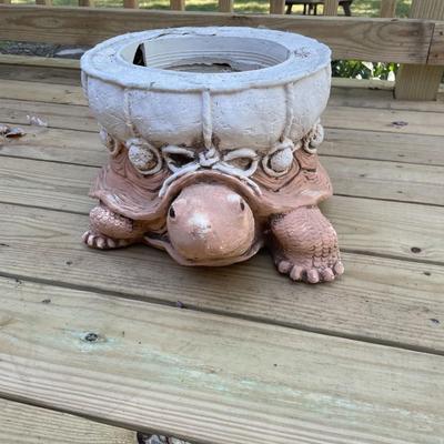 Turtle Plant/Garden Planter Pot and Sculpture Statue