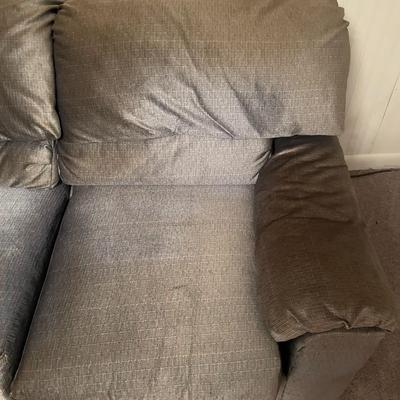 Blue Love Seat