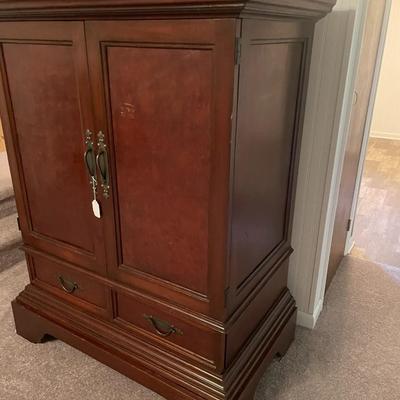 Vintage Cherry Wood Media Center