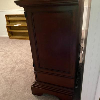 Vintage Cherry Wood Media Center