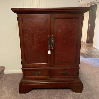Vintage Cherry Wood Media Center