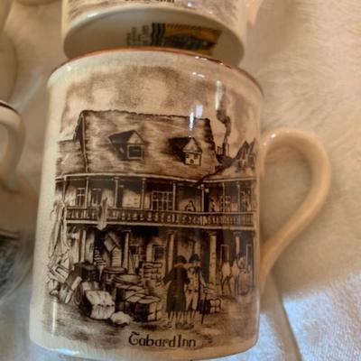 Vtg Gray’s pottery Stoke-on-Trent 5-cup set