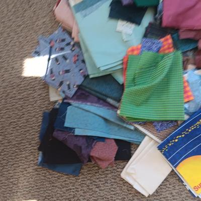 VARIETY OF SEWING MATERIAL