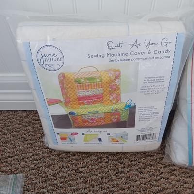 1960'S SEWING MATERIAL BLOCKS, KITS AND PATTERNS