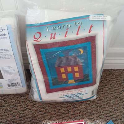 1960'S SEWING MATERIAL BLOCKS, KITS AND PATTERNS