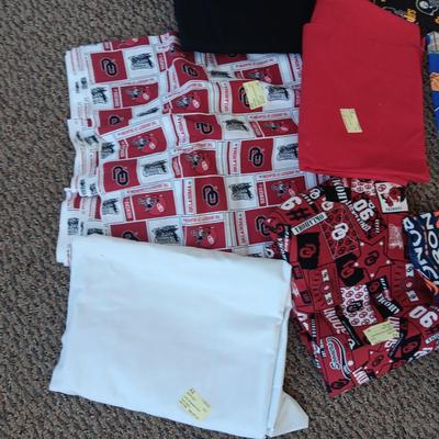 OK SOONERS, DENVER BRONCOS AND MORE SEWING MATERIAL