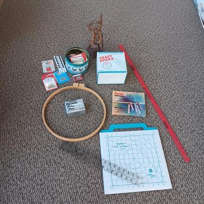 TOOLS OF THE QUILTING TRADE AND OTHER CRAFT SUPPLIES