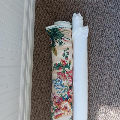 4 FOOT ROLLS OF SEWING MATERIAL