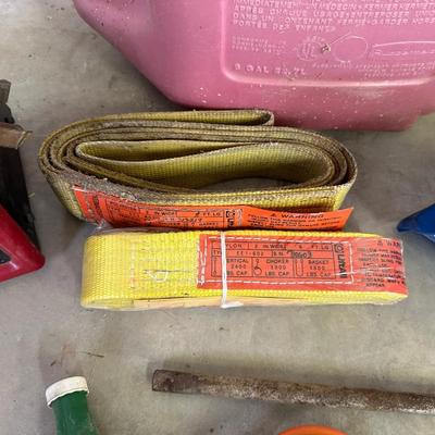 CEN-TECH BATTERY CHARGER, COME ALONG, FUNNELS AND MORE