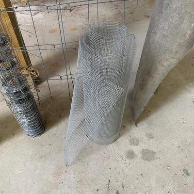 FENCING, WEED BARRIER AND TOMATO CAGES