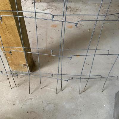 FENCING, WEED BARRIER AND TOMATO CAGES