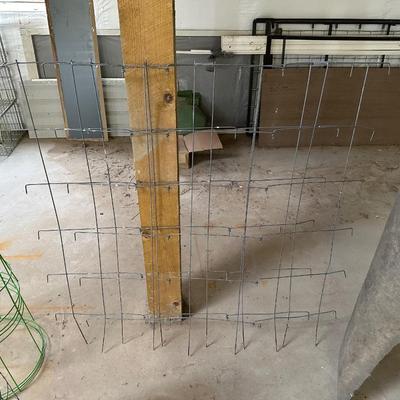 FENCING, WEED BARRIER AND TOMATO CAGES