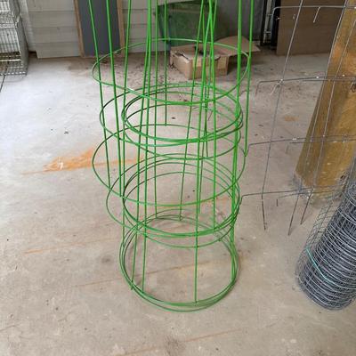 FENCING, WEED BARRIER AND TOMATO CAGES