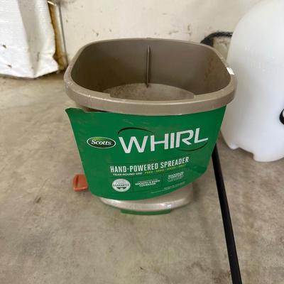 EARTHWISE TILLER CULTIVATOR, SPREADER, SPRAYER AND EXTENSION CORD