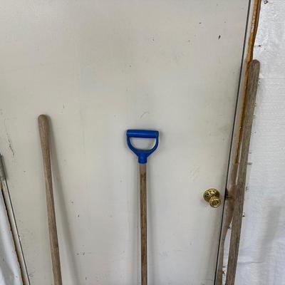 SLEDGE HAMMER, SHOVELS, HAND SAW & MORE