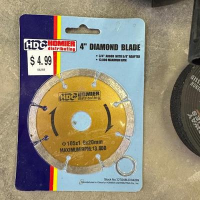 ANGLE GRINDER, TOOL BELT, HAND SAW & MORE