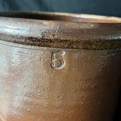 Five Gallon Pottery Crock (2LR-MG)