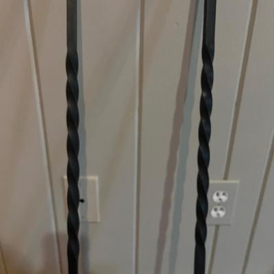 Iron Fireplace tools (2LR-MG)