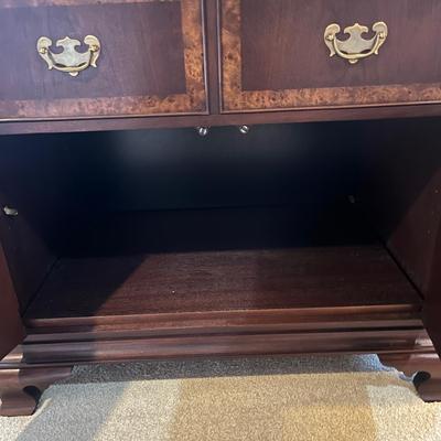 Wooden TV Armoire (2LR-MG)