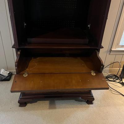 Wooden TV Armoire (2LR-MG)