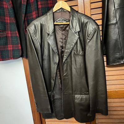 Blazer Lot - Leather, Suede, Wool