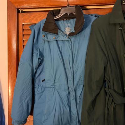 Lot of 5 Women’s Jackets Coats Lot - L.L. Bean, EMS, London Fog