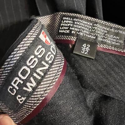 Lot of 8 Men’s Suits + 1 Tuxedo