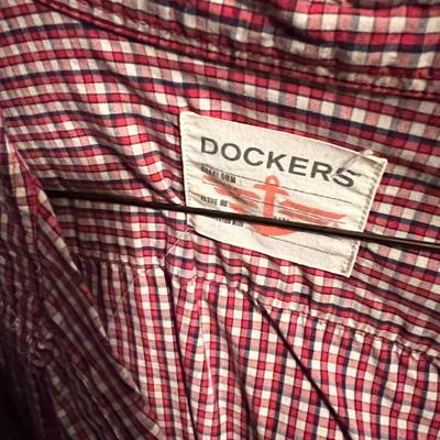 Big Lot Men's Short Sleeve Shirts - Wrangler, Lee, Nautica