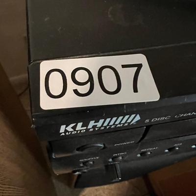 KLH Audio System 5 Disc Cd Player