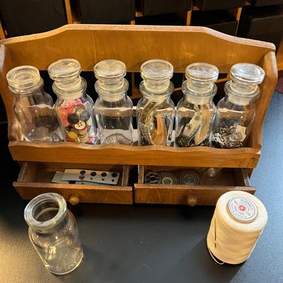 Vintage Sewing, Crafting Storage, Accessories Lot