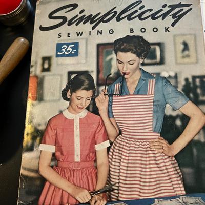 Vintage Sewing, Crafting Storage, Accessories Lot