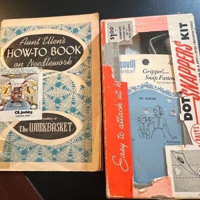 Vintage Sewing, Crafting Storage, Accessories Lot