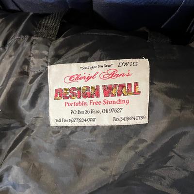 Travel Crafting Lot - Carryon, Quilting Design Wall