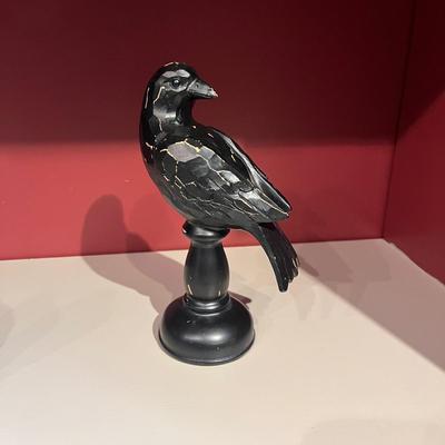 Trio of Crow Statuettes (2LR-MG)
