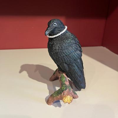 Trio of Crow Statuettes (2LR-MG)