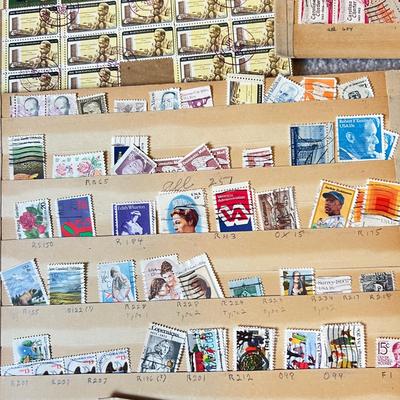 Mixed Vintage Stamp Collection Lot - Book Pages, Envelopes, Foreign