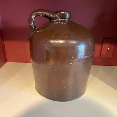 Three Brown Pottery Jugs (2LR-MG)