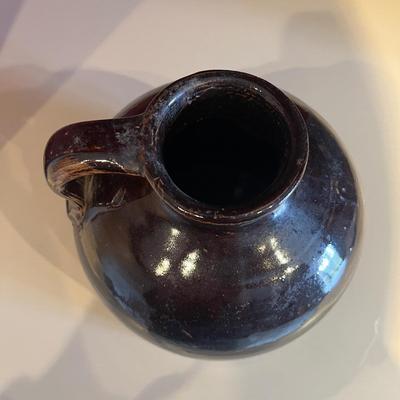 Three Brown Pottery Jugs (2LR-MG)