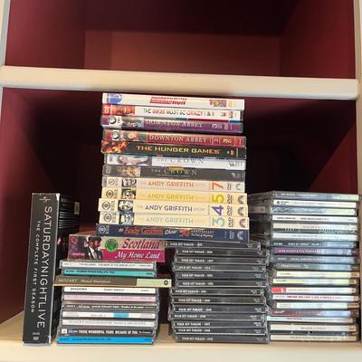 Collection of CDs & DVDs (2LR-MG)